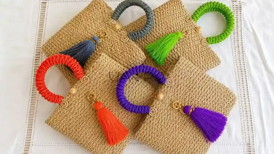 Cómo limpiar y cuidar un bolso de palma de iraca