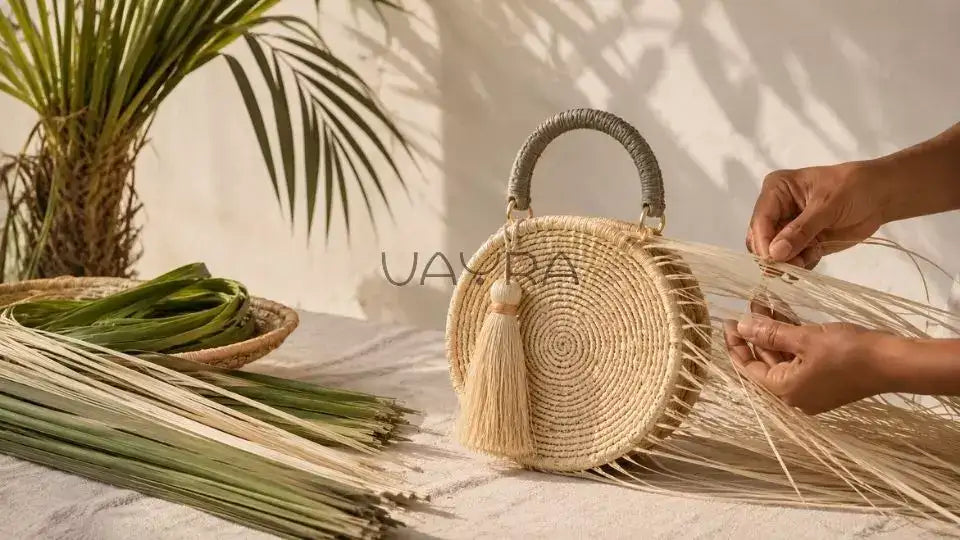 Palma de iraca: cómo nace un bolso artesanal colombiano